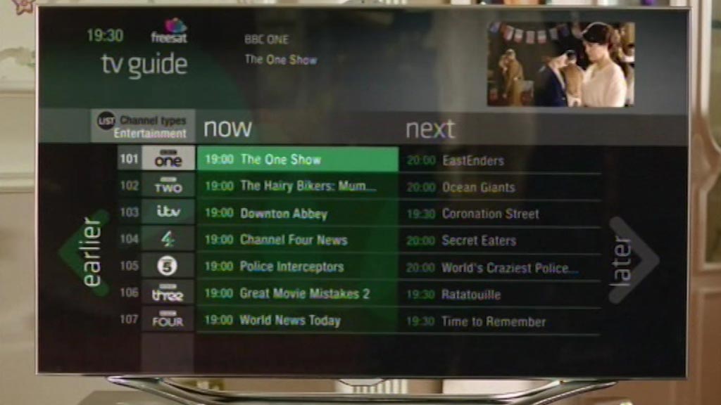image from: Freesat Commercial