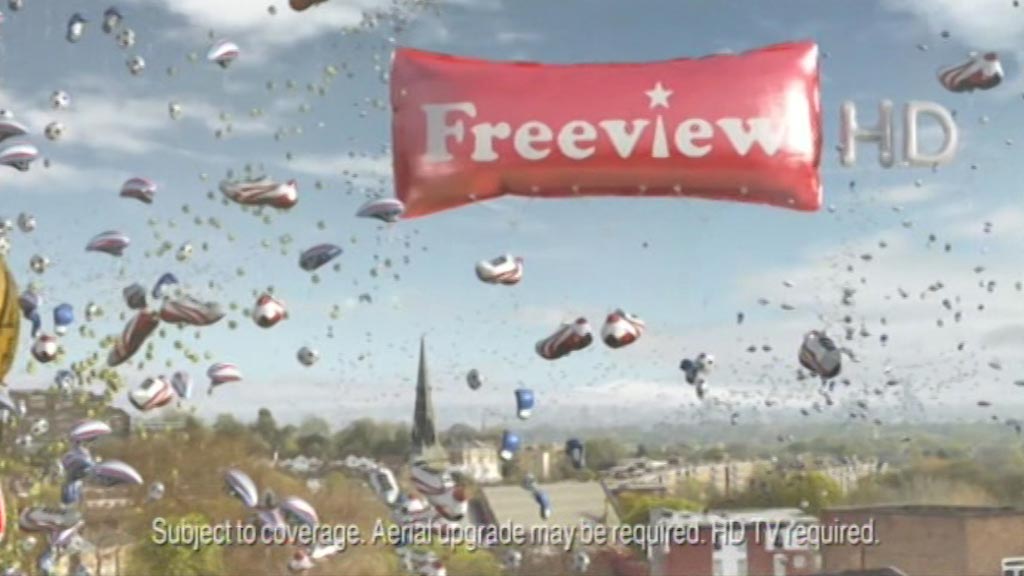 image from: Freeview HD Commercial