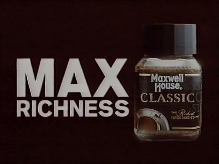 image from: Maxwell House Classic