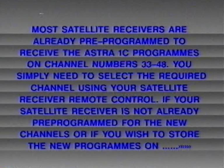 image from: Astra 1C Channel Line Up