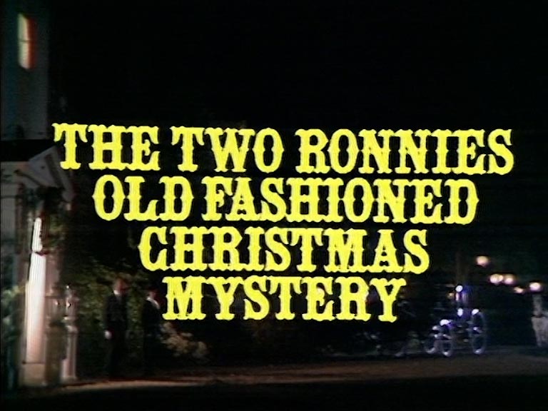 The Two Ronnies Old Fashioned Christmas Mystery TVARK