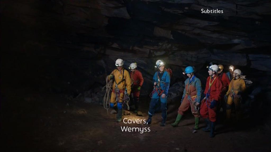 image from: BBC One Ident - Cavers