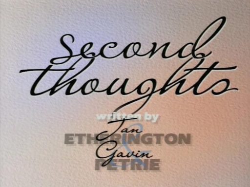 Second Thoughts | TVARK
