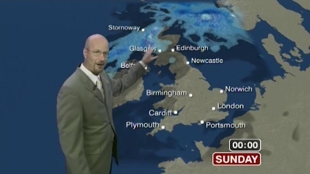 image from: BBC Weather - Peter Gibbs