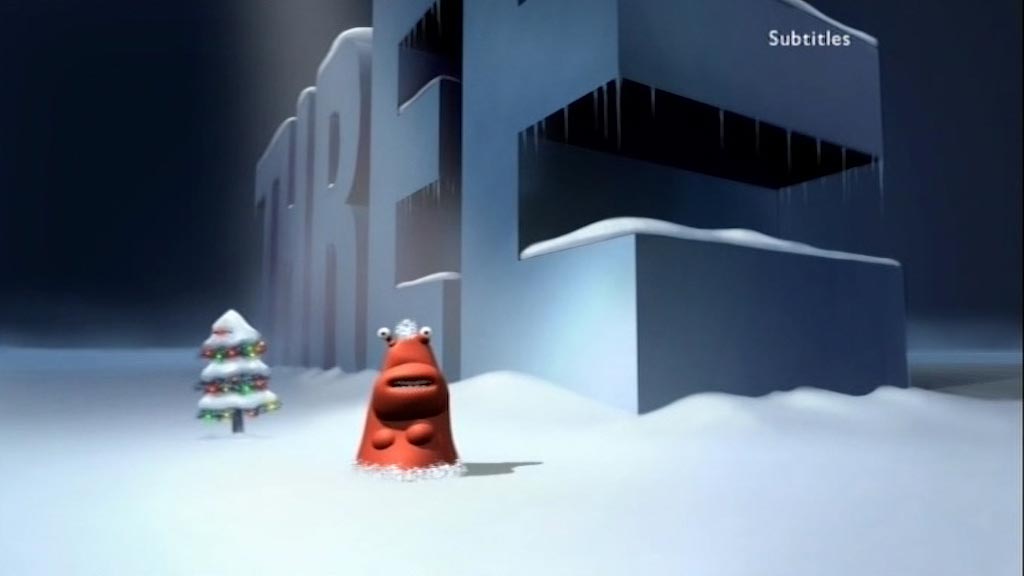 image from: BBC Three Christmas Ident
