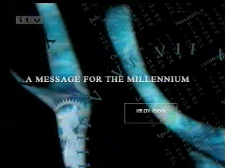 image from: Message For The Millennium promo