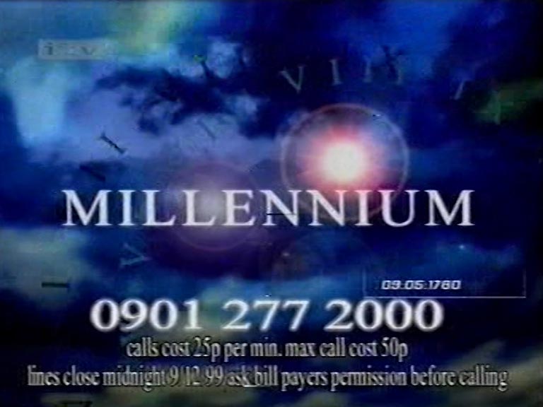 image from: Message For The Millennium promo