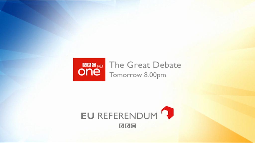 image from: The Great Debate EU Referendum promo