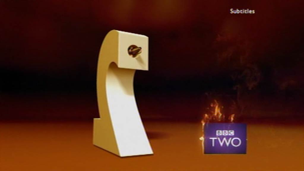 image from: BBC Two Ident - Fire