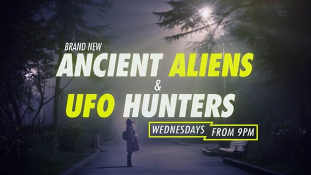 image from: Blaze Promo - UFO Hunters and Ancient Aliens
