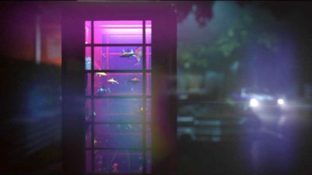 image from: Movie Mix Ident - Phone box night time