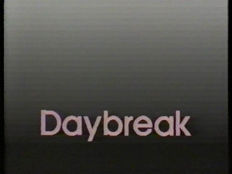 image from: Daybreak (First Programme)