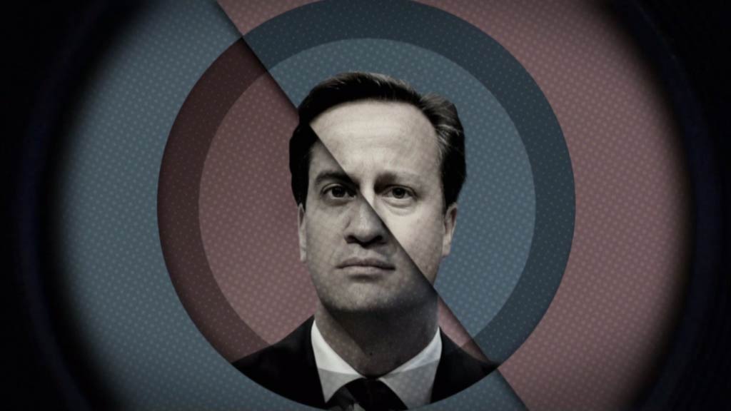 image from: Channel 4: Cameron & Miliband Live promo