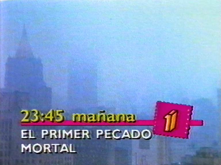 image from: El Primer Pecado Mortal promo