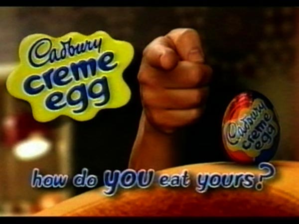 image from: Cadbury Creme Egg