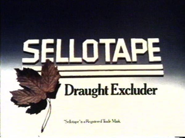 image from: Sellotape Draught Excluder