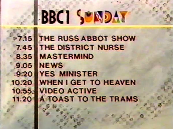 image from: BBC1 Sunday promo