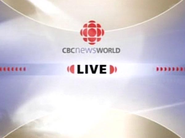 image from: CBC Newsworld - Live Event