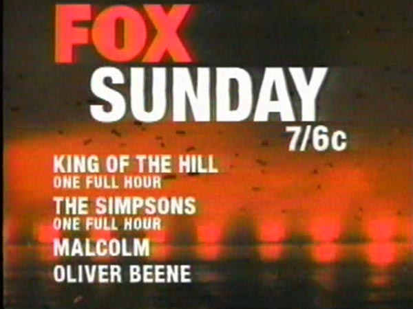 image from: Fox Sunday promo