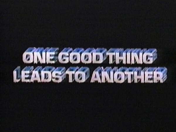 image from: One Good Thing Leads To Another promo