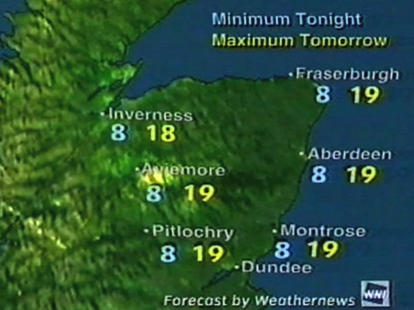 image from: Grampian TV Weather