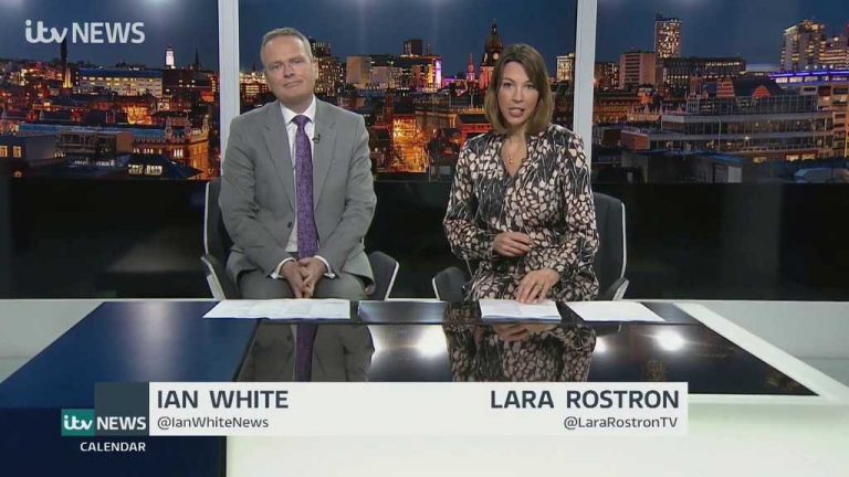 ITV News Calendar With Ian White And Lara Rostron | TVARK