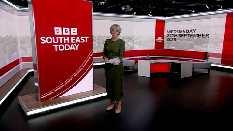 Bbc South East Today First New Look Programme Tvark